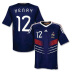 Adidas France Henry #12 Soccer Jersey (Home 2010/11)