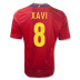 Adidas Youth  Spain Xavi #8 Soccer Jersey (Home 2012/13)