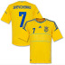 adidas  Ukraine Shevchenko  #7 Soccer Jersey (Home 2012/13)