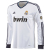 adidas  Real Madrid Long Sleeve Soccer Jersey  (Home 2012/13)