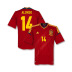 adidas  Spain Alonso #14 Soccer Jersey (Home 2012/13)