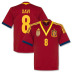 adidas Spain Xavi #8 Soccer Jersey (Home 2013/14)