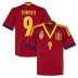 adidas Spain Torres #9 Soccer Jersey (Home 2013/14)