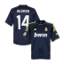 adidas Real Madrid Alonso #14 Soccer Jersey (Away 2012/13)