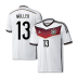 adidas Germany Muller #13 World Cup 2014 Soccer Jersey (Home)
