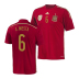 adidas Spain Iniesta #6 World Cup 2014 Soccer Jersey (Home)