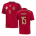 adidas Spain Sergio Ramos #15 World Cup 2014 Soccer Jersey (Home)