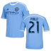 adidas Youth NYCFC Pirlo #21 Soccer Jersey (Home 2016/17)