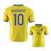 adidas Youth Sweden Ibrahimovic #10 Soccer Jersey (Home 2015/16)