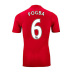 adidas Manchester United Pogba #6 Soccer Jersey (Home 2016/17)