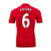 adidas Youth Manchester United Pogba #6 Jersey (Home 16/17)