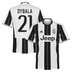 adidas Youth Juventus Dybala #21 Jersey (Home 16/17)
