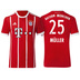 adidas Youth Bayern Munich Muller #25 Jersey (Home 17/18)