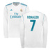 adidas Real Madrid Ronaldo #7 LS Soccer Jersey (Home 17/18)