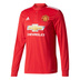 adidas Manchester United Long Sleeve Soccer Jersey (Home 17/18)