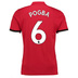 adidas Youth Manchester United Pogba #6 Soccer Jersey (Home 17/18)