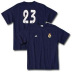 Adidas Real Madrid David Beckham #23 Soccer Tee (Navy)