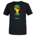 adidas World Cup 2014 Logo Soccer Tee (Black)