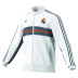 adidas Real Madrid Anthem Soccer Track Top (White)