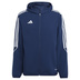 adidas  Tiro 23 League Soccer Windbreaker Hoody (Navy Blue/White)