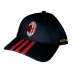 Adidas AC Milan 3-Stripe Soccer Hat
