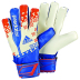 adidas Youth Predator Fingersave Soccer Goalkeeper Glove (White/Orange)