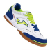 Joma Top Flex 405 Indoor Soccer Shoes (White/Royal)