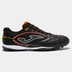 Joma  Liga-5 2201 Turf Soccer Shoe (Black/White/Orange)