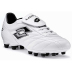 Lotto  Stadio Classic FG Soccer Shoes (White)