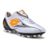 Lotto Zhero Flash LT FG Soccer Shoes (White/Orange)