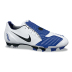 Nike  Total 90 Laser II FG Soccer Shoes (White/Blue)