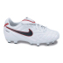 Nike Youth Tiempo Natural III FG Soccer Shoes (White/Red)