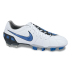 Nike Total 90 Laser III K FG Soccer Shoes (White/Blue)