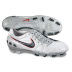 Nike Total 90 Laser III K FG Soccer Shoes (White/Silver)