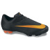 Nike Youth Mercurial Vapor VI FG Soccer Shoes (Black)