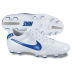 Nike  Tiempo Mystic  IV FG Soccer Shoes (White/Blue)