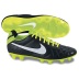 Nike Tiempo Legend IV FG Soccer Shoes (Black/Electric Green)