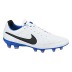 Nike Tiempo Legacy FG Soccer Shoes (White/Blue)