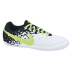 Nike NIKE5 Elastico II Indoor Soccer Shoes (White/Lime)