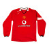 Nike Manchester United Long Sleeve Soccer Jersey (Home 2006)