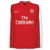 Nike  Arsenal Long Sleeve Soccer Jersey (Home 2008/09)