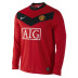 Nike  Manchester United Long Sleeve Soccer Jersey (Home 2009/10)