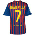 Nike  Barcelona Villa #7 Soccer Jersey (Home 2011/12)