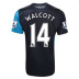 Nike  Arsenal Walcott #14 Soccer Jersey (Away 2011/12)