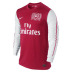 Nike  Arsenal Long Sleeve Soccer Jersey (Home 2011/12)