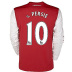 Nike  Arsenal van Persie #10 LS Soccer Jersey (Home 2011/12)