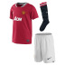 Nike Young Boy Manchester United Soccer Jersey Mini Kit (Home)