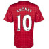 Nike Manchester United Rooney Soccer Jersey (Home 2012/13)