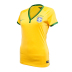 Nike Womens Brasil / Brazil World Cup 2014 Soccer Jersey (Home)