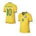 Nike Brasil / Brazil Neymar #10 World Cup 2014 Soccer Jersey (Home)